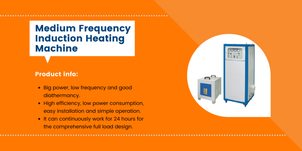 medium frequency induction heating machine